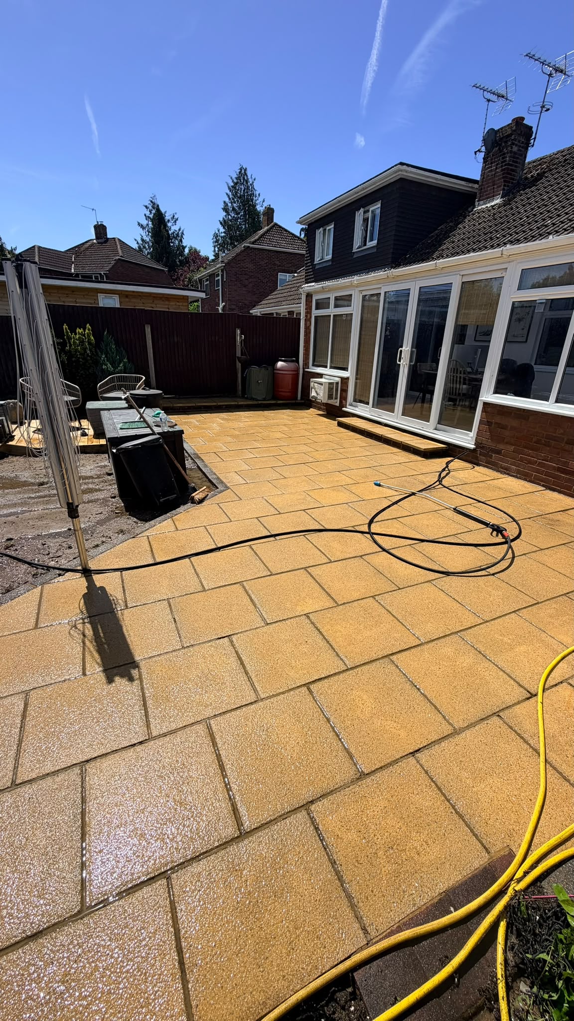 After cleaning